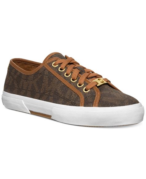 souliers michael kors browns|michael kors sneakers.